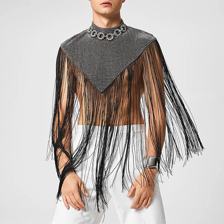 Midknight Tassel Tank