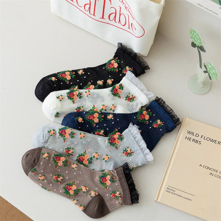 Heirloom Lace Socks