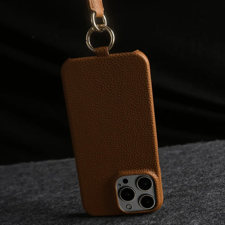 Ace Genuine Leather iPhone Case