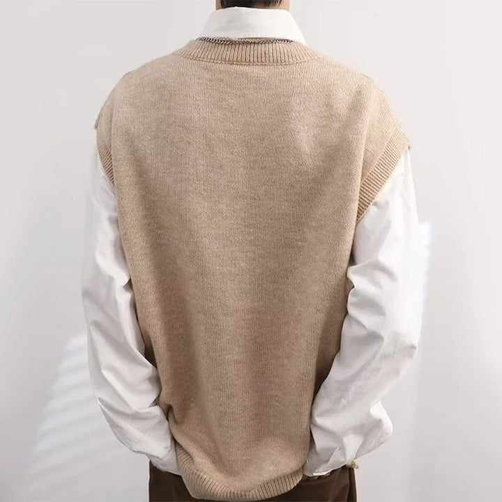 New York Cotton Knit Vest