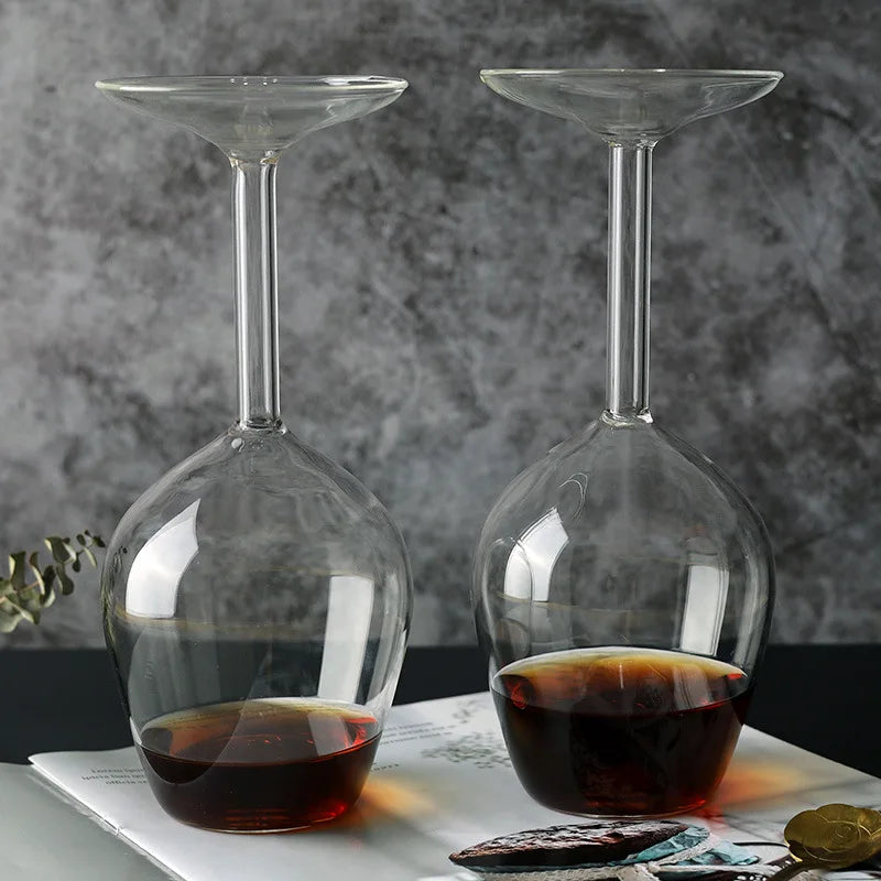 Upside Decanter Glass