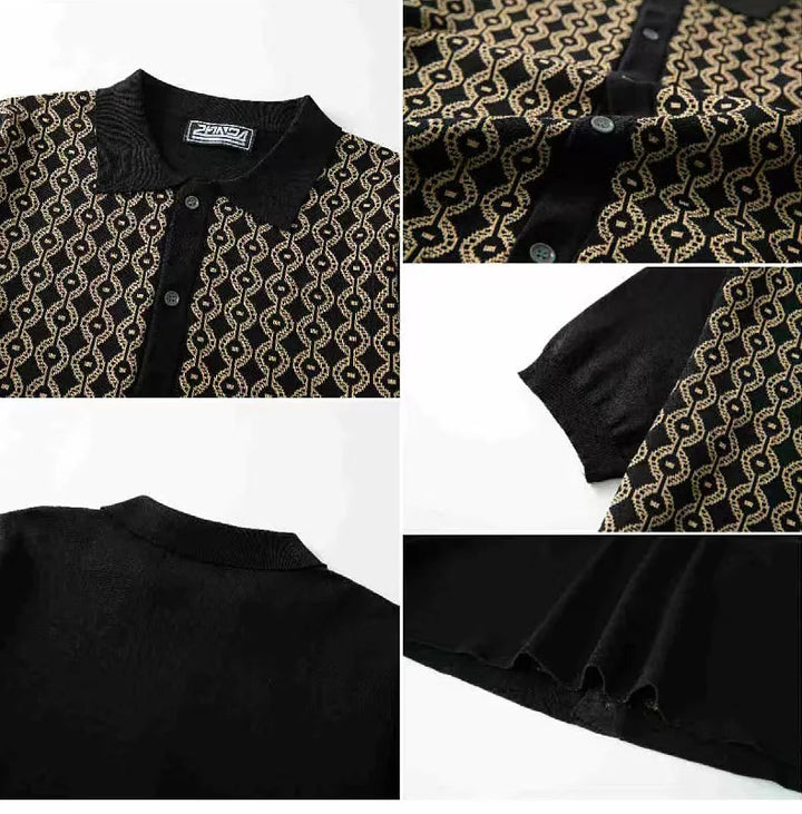 Monaco™ Chain Link Polo