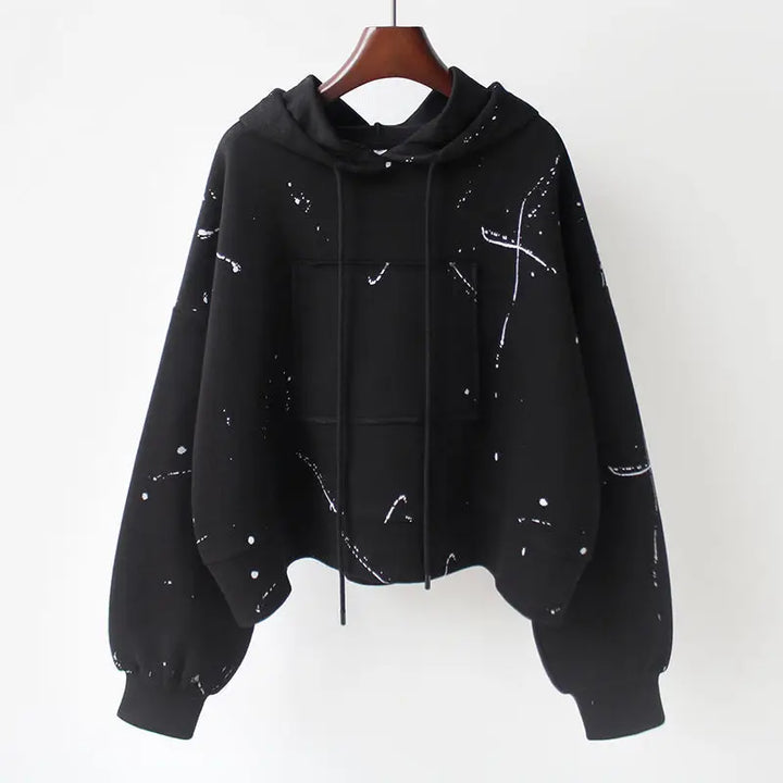 Urban Canvas Cropped Hoodie