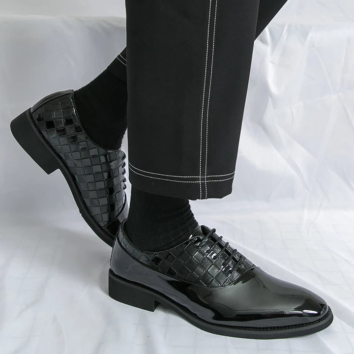 Prestige Grid Oxfords
