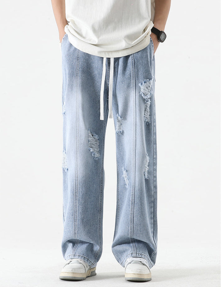 Dropout Distressed Jeans