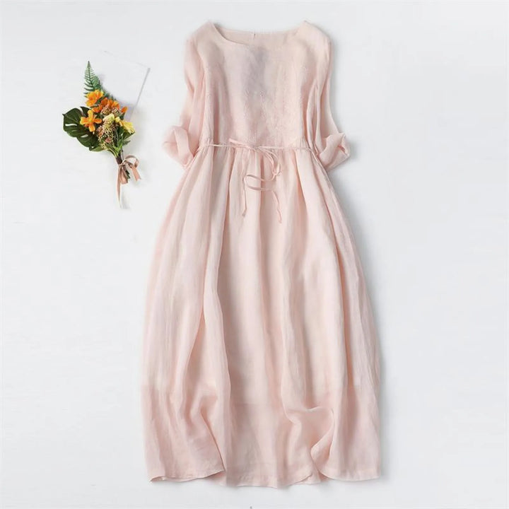 Heirloom Linen Dress