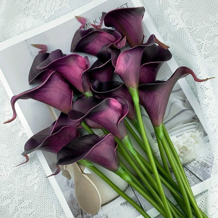 RealTouch 5 Pc Calla Lily Bouquet