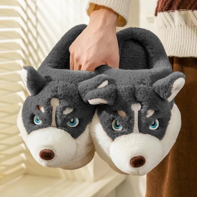 Subwoofer Plush Slippers