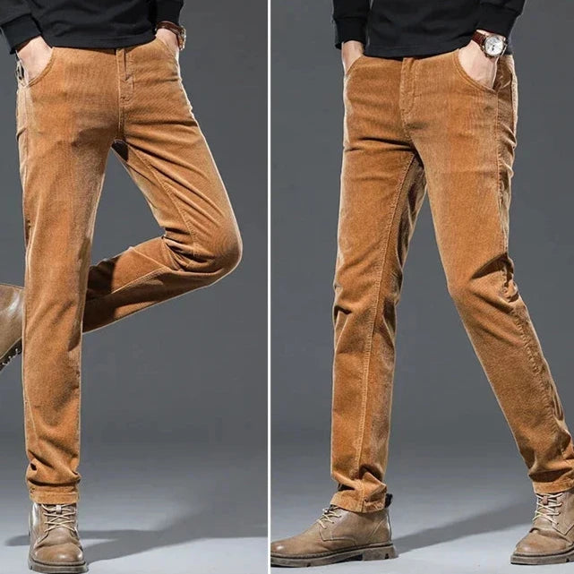 Mercer Straight Fit Corduroy Pants