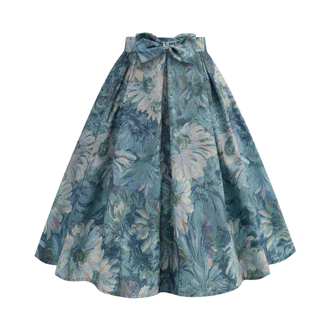 Retro Paradise Swing Skirt