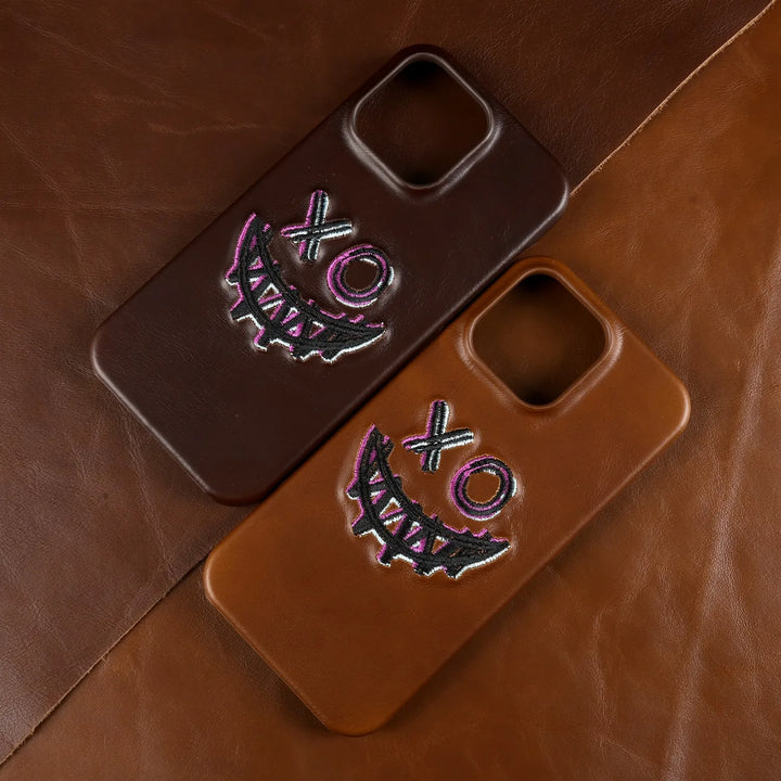 Chaos Leather iPhone Case