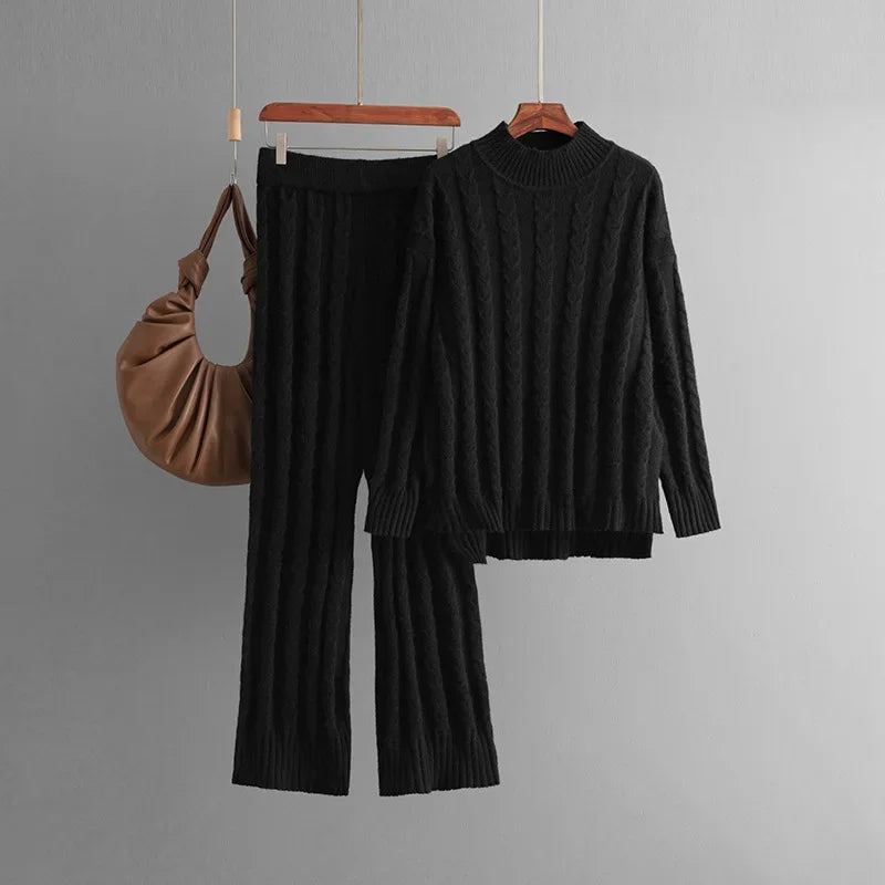 Marlowe Cable Knit Set