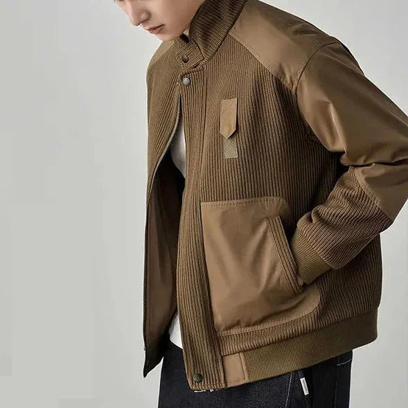 Primo Patchwork Corduroy Jacket