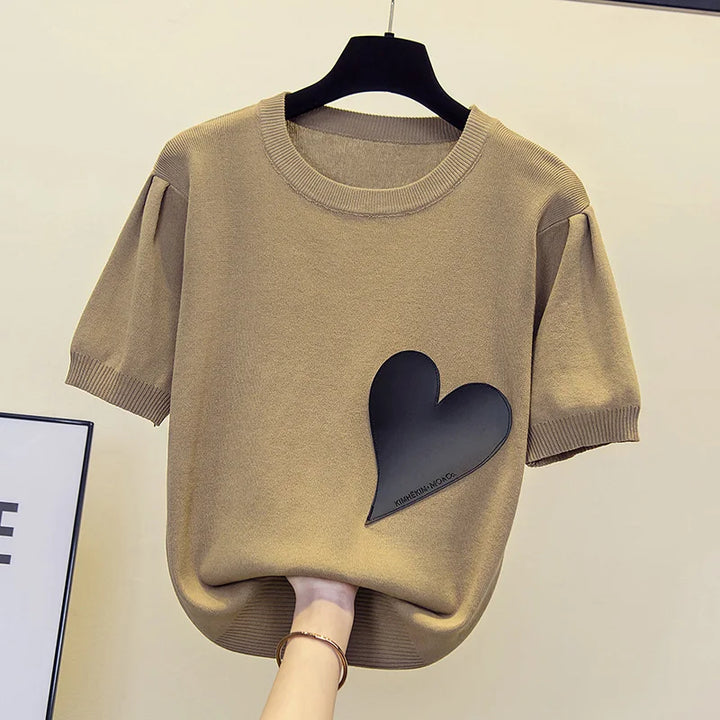 Heartbeat Patch Knit