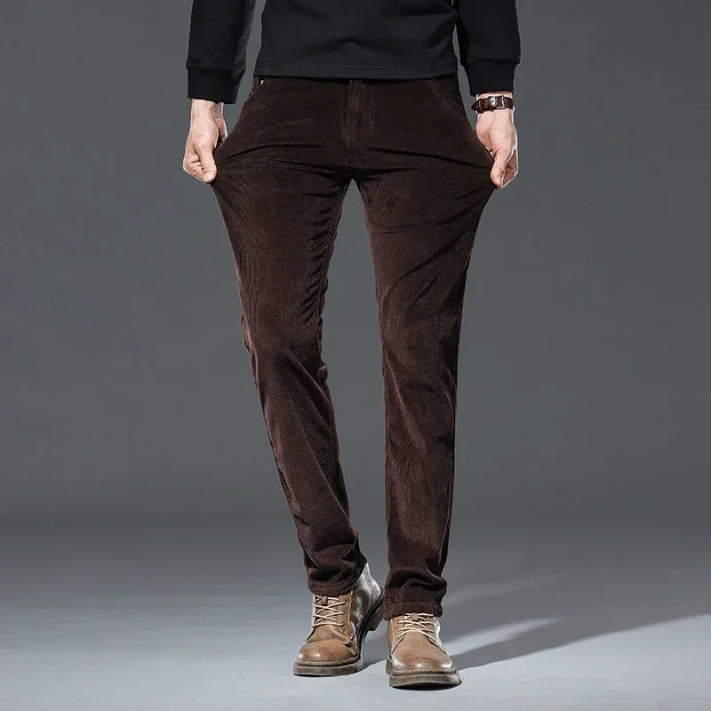 Mercer Straight Fit Corduroy Pants