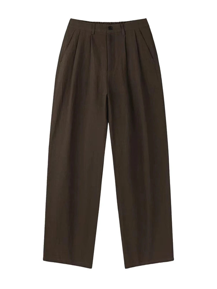 Driftcut Linen Trousers