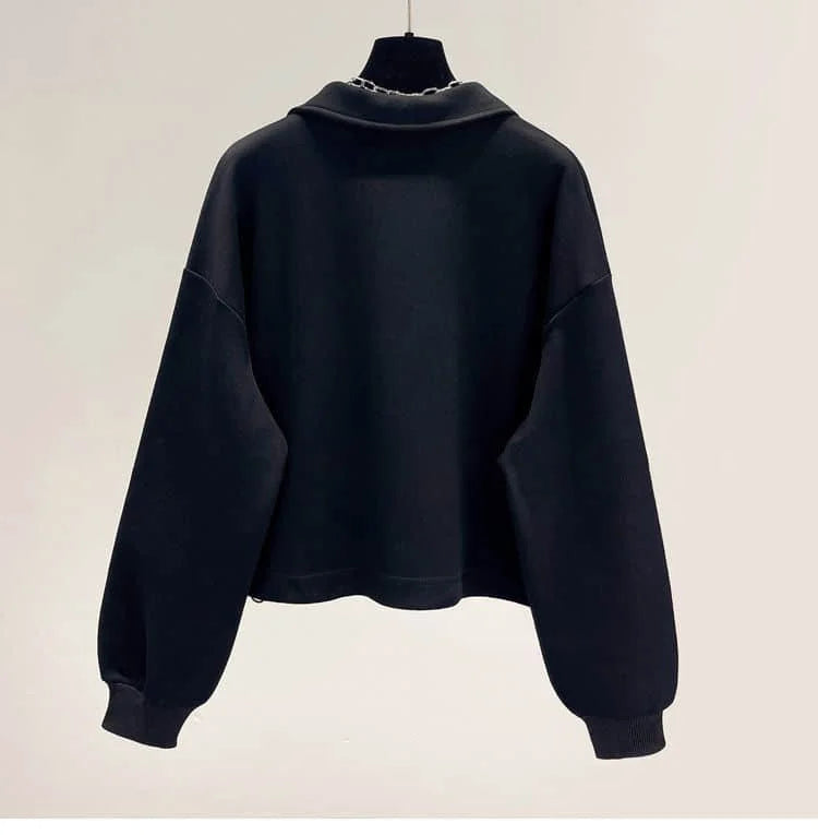 Contemporary Comfort Loose Sweatshirt