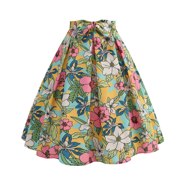 Retro Paradise Swing Skirt