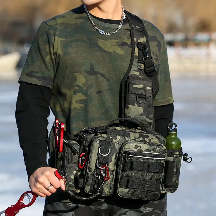 Master Angler's Tackle Sling Bag