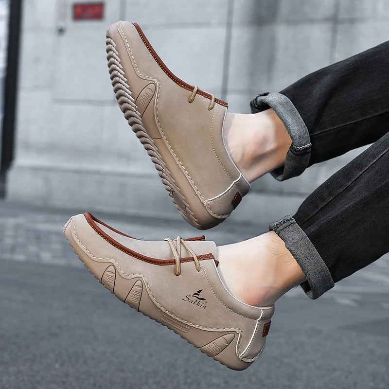 Salkin Leather Low Tops