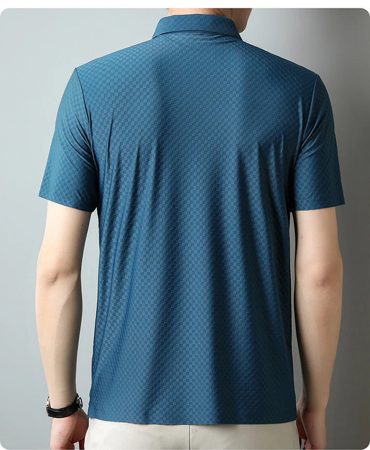 Milan Grid-Silk™ Polo