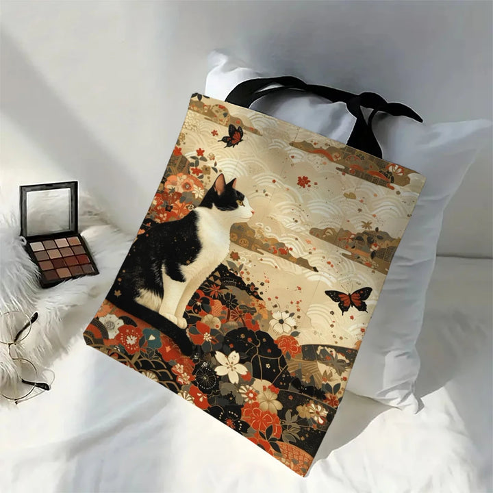 Kimono Feline Tote