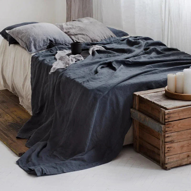 Ciel Blanc 100% French Linen Sheets