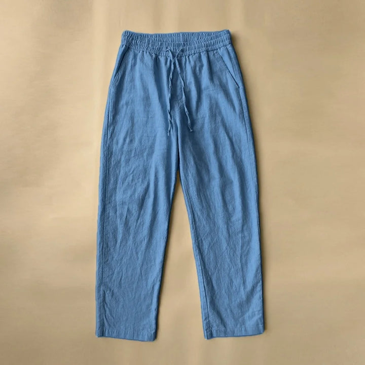 Braxton Cotton Linen Trousers