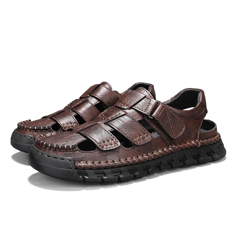 Bravaro Leather Sandals