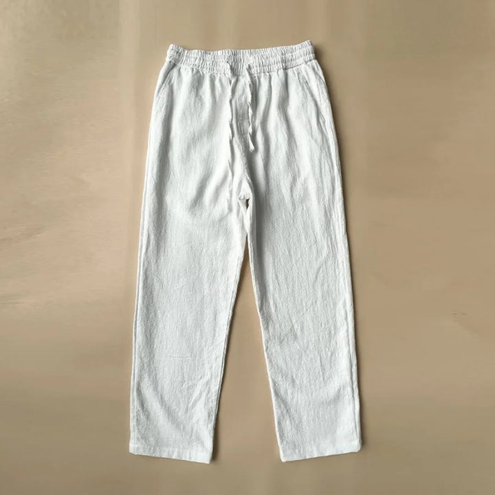 Braxton Cotton Linen Trousers