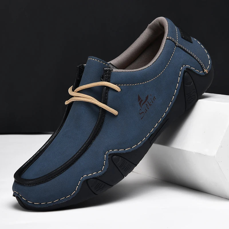 Salkin Leather Low Tops