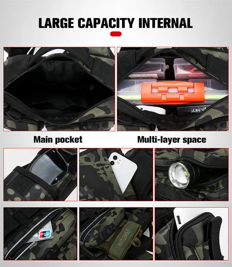 Master Angler's Tackle Sling Bag
