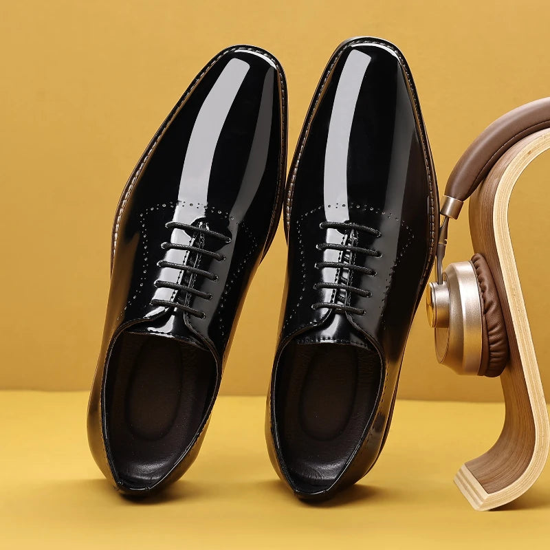 Masaccio Patent Leather Oxfords