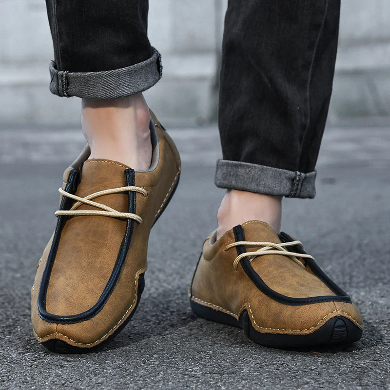 Salkin Leather Low Tops