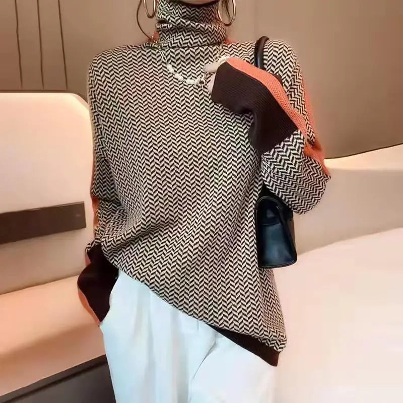 Nova Herringbone Sweater