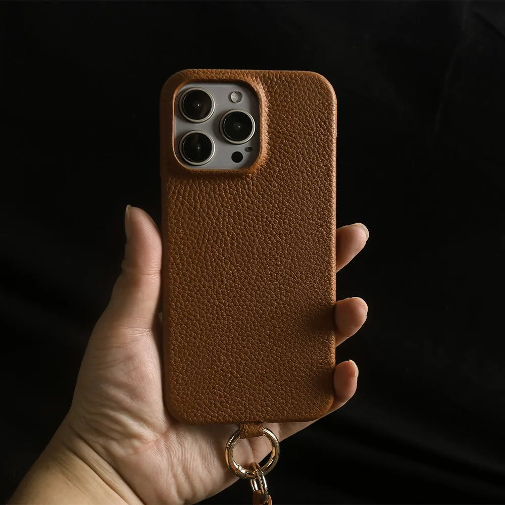 Ace Genuine Leather iPhone Case