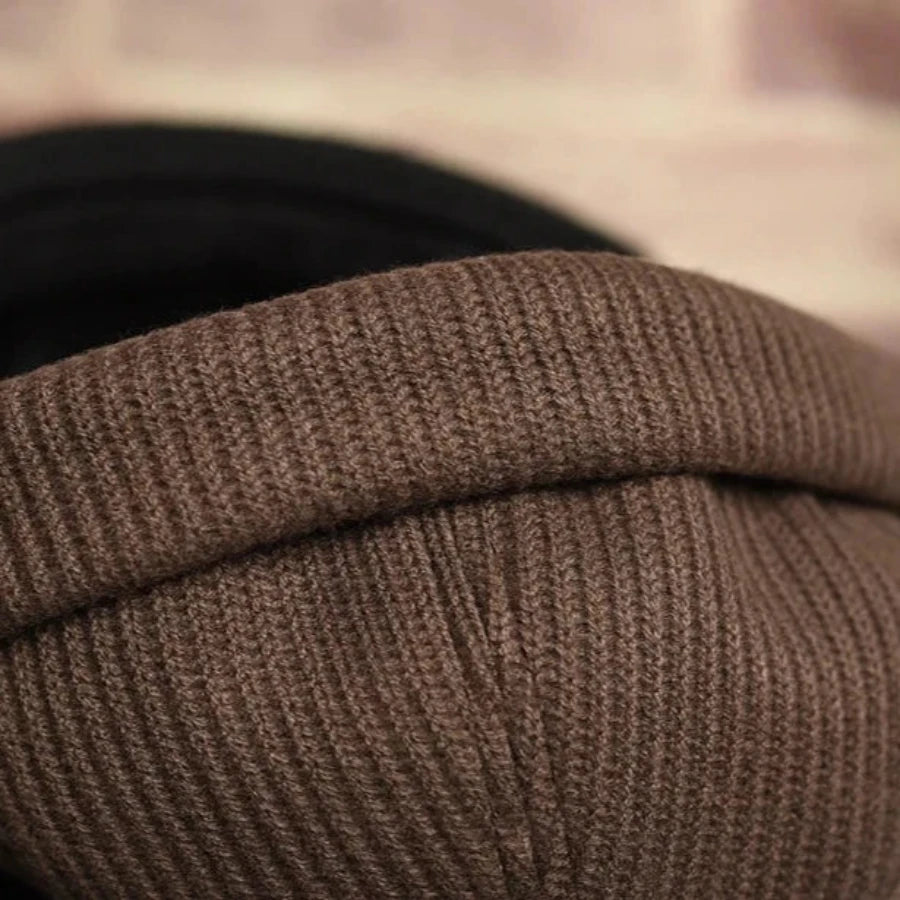 Retro Biker Brimless Winter Hat