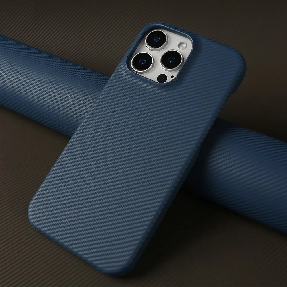 Axis Carbon Fiber Leather Case