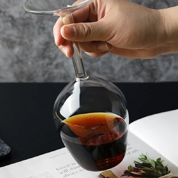 Upside Decanter Glass
