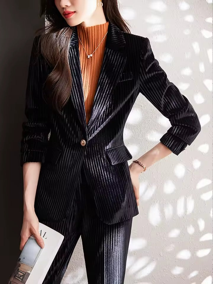 Velvet Dream Corduroy Suit