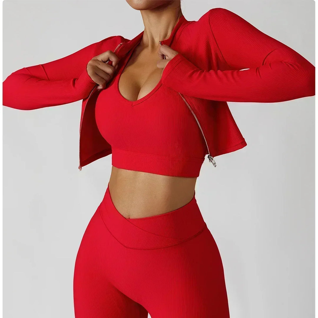 Ribbed Rhythm 3pc Set