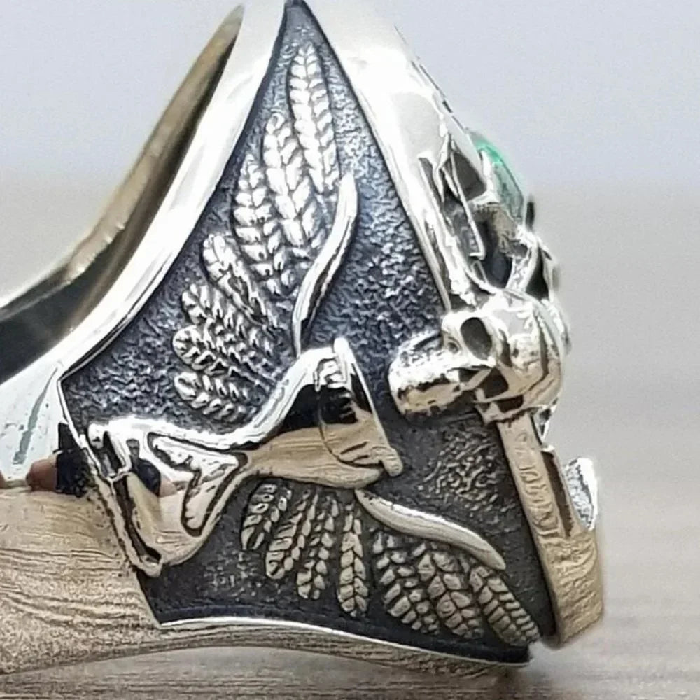 Memento Mori Signet Ring