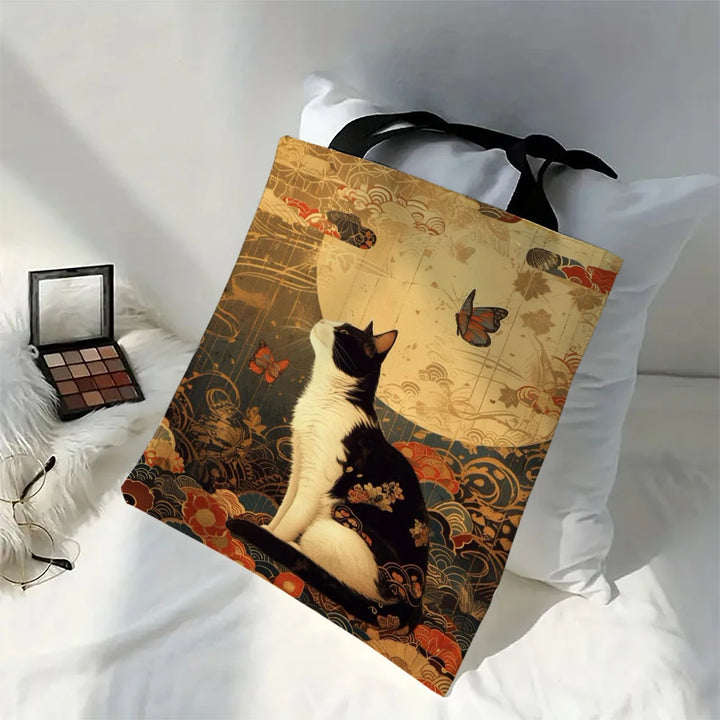 Kimono Feline Tote