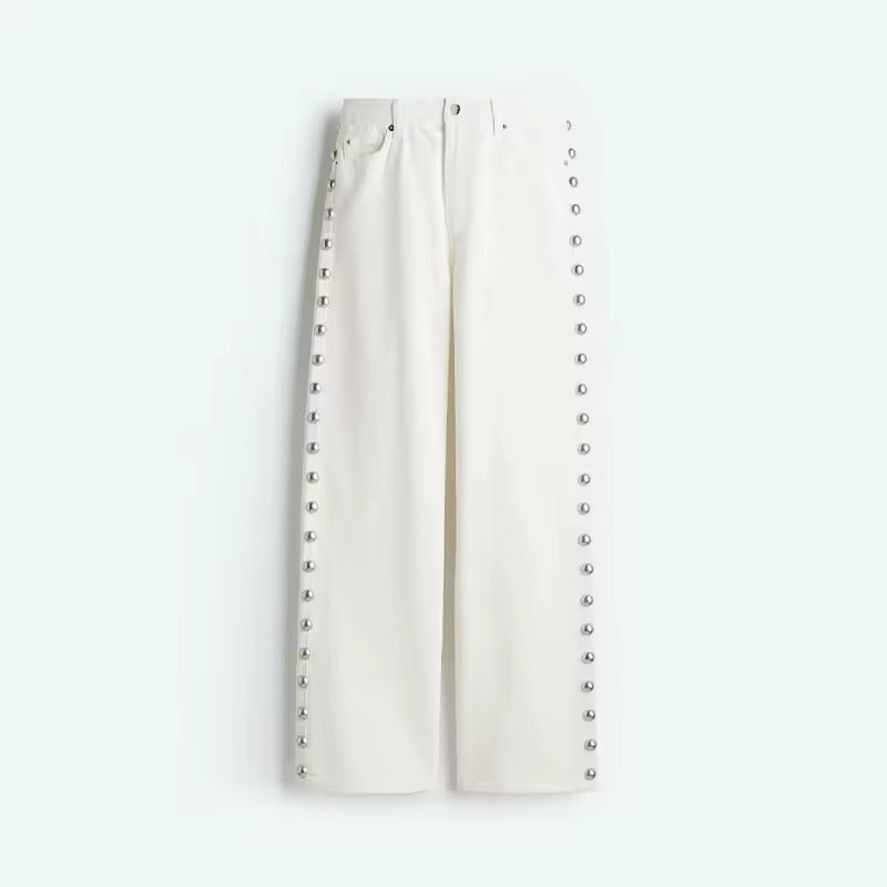 Roxanna Side Stud Jeans