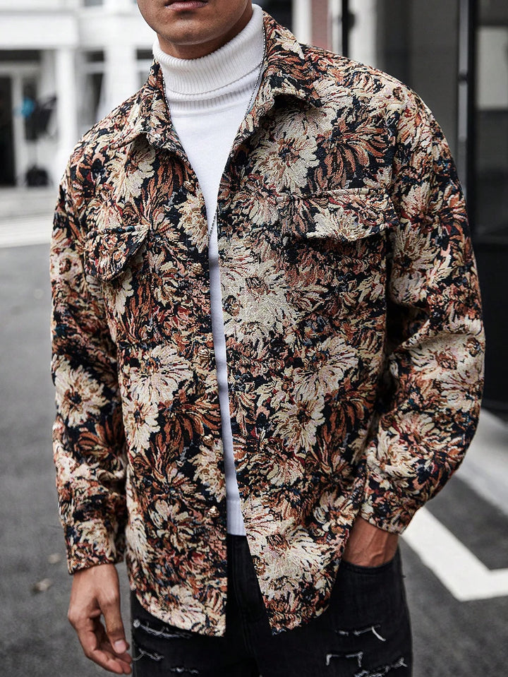 Baroque Bloom Overshirt