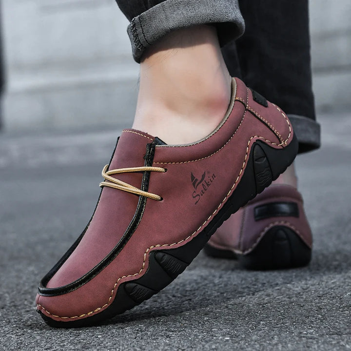 Salkin Leather Low Tops