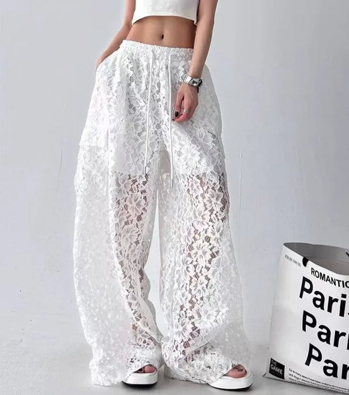Hollowcore Lace Trousers