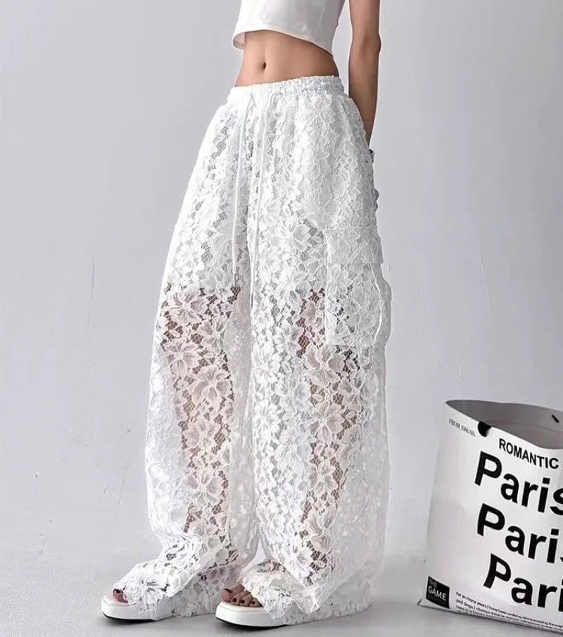 Hollowcore Lace Trousers