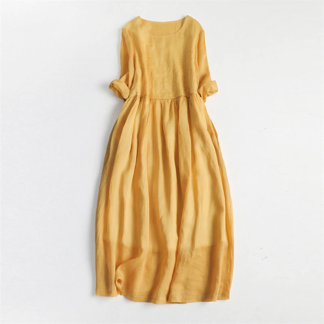 Heirloom Linen Dress