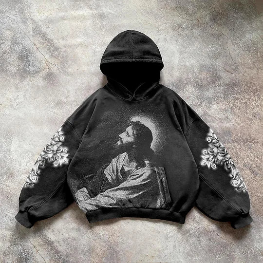 God Saves Graphic Hoodie